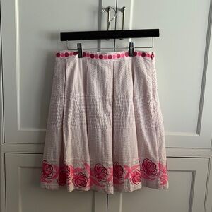 Vineyard Vines Pink A-Line Knee-Length Skirt
